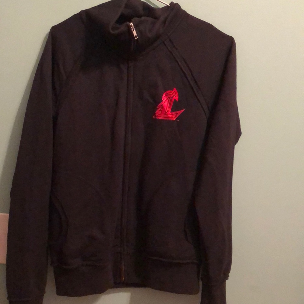 Zip up sweatshirt university of Louisville